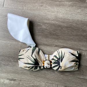 One Shoulder Padded Swim Palm Top